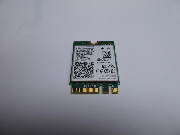 Lenovo ThinkPad T470p WLAN Karte Wifi Card 01AX704 #4814