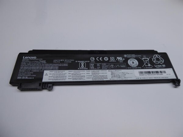 Lenovo ThinkPad T470s ORIGINAL Akku Batterie 01AV406 #4267