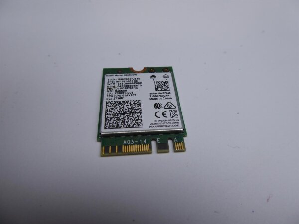 Lenovo ThinkPad L580 Wlan Karte Wifi Card 01AX702 #4397