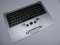 Apple MacBook Pro A1706 13" Gehäuse Oberteil icl. Keyboard Norway Layout SILVER