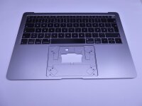 Apple Macbook Air 13" A1932 Gehäuse Oberteil Spacegrau  norway Layout Keyb 18/19