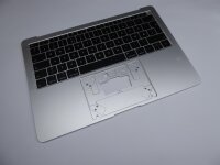 Apple Macbook Air 13" A1932 Gehäuse Oberteil Silber norway Layout Keyb 18/19