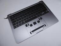 Apple MacBook Pro A2289 13 Gehäuse Oberteil Spacegrau Norwegian Keyboard Akku