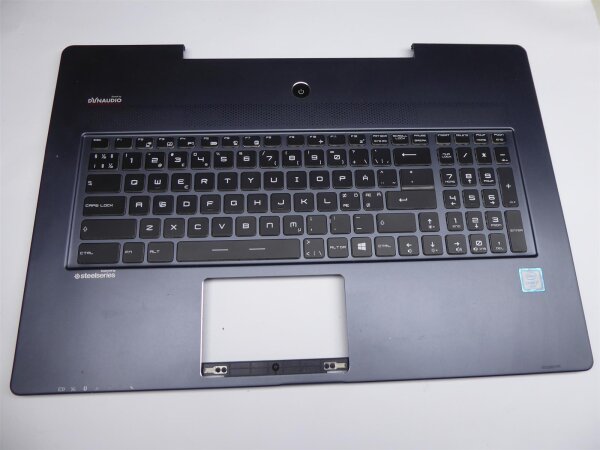 MSI GS70 6QE Gehäuse Oberteil incl. nordic Keyboard V143422FK1 #4386