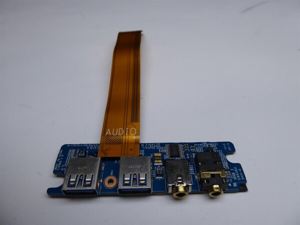 MSI PX60 6QE USB Audio Board mit Kabel MS-16H8A #4853