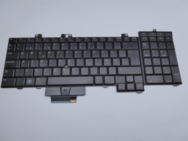 Dell Precision M6500 ORIGINAL Tastatur dansk Layout 0D134R #3936