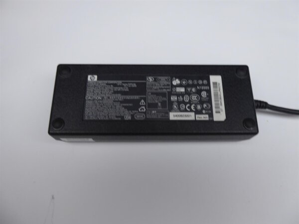 ORIGINAL HP Notebook Ladegerät Netzteil 120W (18,5V / 6,5A) + Stromkabel A. oval
