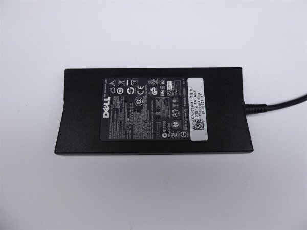 ORIGINAL Dell Notebook Ladegerät Netzteil 90W (19,5V / 4,62A) + Stromkabel 2 Pol
