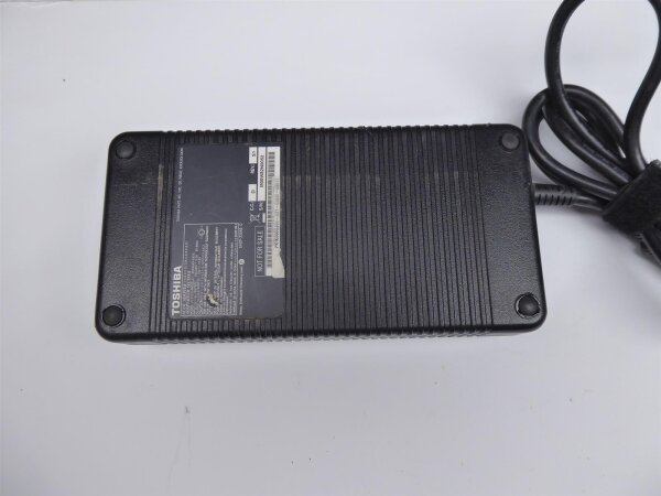 ORIGINAL Toshiba Notebook Ladegerät Netzteil 230W (19V / 12,2A) + Stromkabel ka