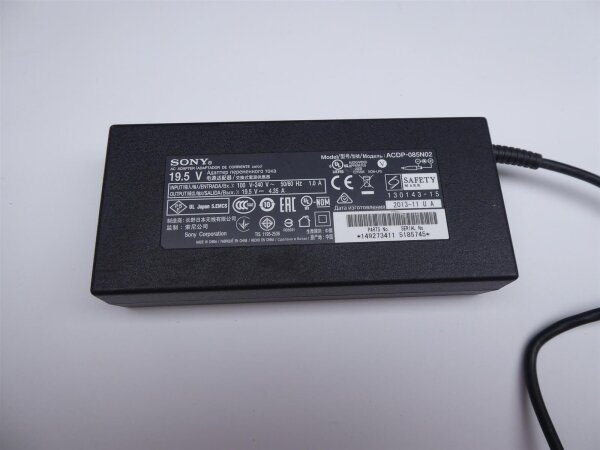 ORIGINAL Sony Notebook Ladegerät Netzteil 85W (19,5V / 4,35A) + Stromkabel