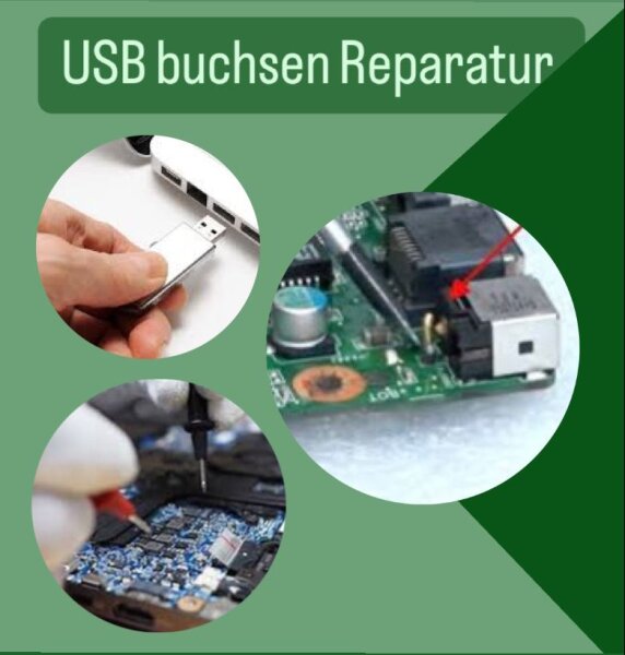 MSI  2OD USB Buchsen Reparatur  zzgl. Ersatzteile
