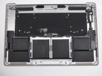 Apple MacBook Pro A1707 15" Top Case Akku Tastatur nord. Layout Silber 16/17 #4212