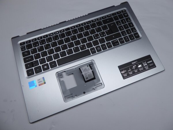 Acer Aspire 5 N20C5 Gehäuse Oberteil incl. nordic Layout AM34G00050 #4922