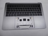 Apple MacBook Pro A1706 13" Gehäuse Oberteil icl. Keyboard dansk Lay. Spacegrau