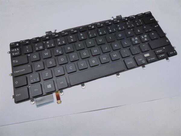 Dell XPS 15 9550 ORIGINAL Tastatur Keyboard nordic Layout #4888