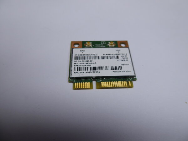 HP 17 17-F0 Serie WLAN Karte Wifi Card 752597-001 #4959