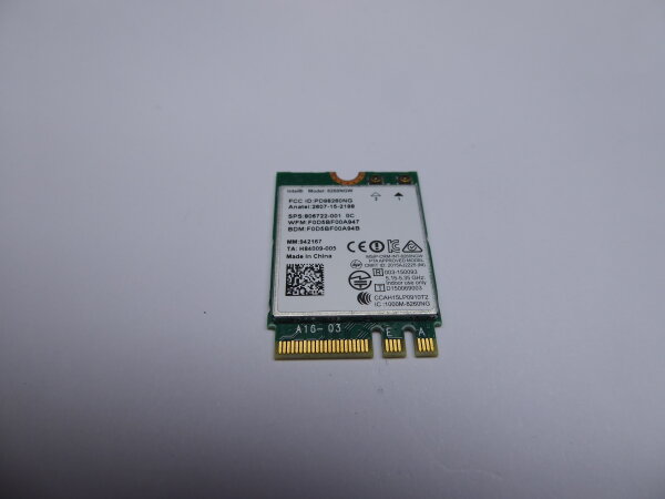 HP ZBook Studio G3 WLAN Karte Wifi Card 806722-001 #4960