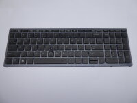 HP ZBook 15 G3 ORIGINAL QWERTY Keyboard englisch international Layout #4089