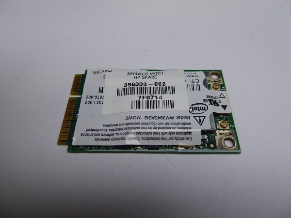 HP Pavilion DV9000 Serie WLAN Karte Wifi Card 396332-002 #2156