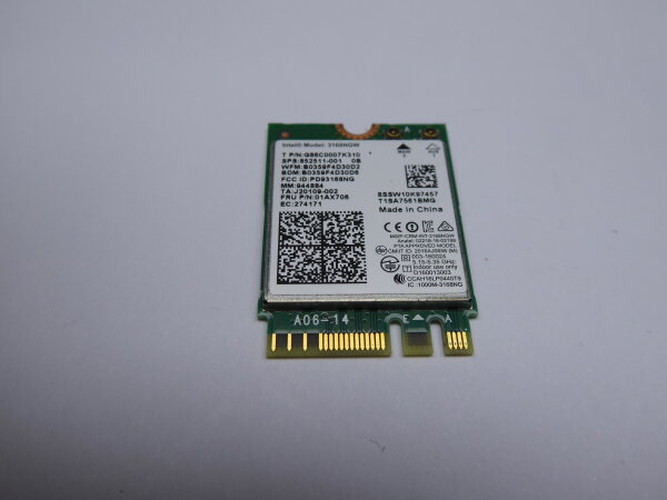 Acer Aspire ES1-732 Series WLAN Karte Wifi Card 01AX706 #4969