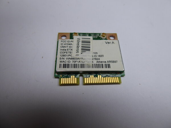 Packard Bell EasyNote LM86 MS2290 WLAN Karte Wifi Card  AR5B97 #2539