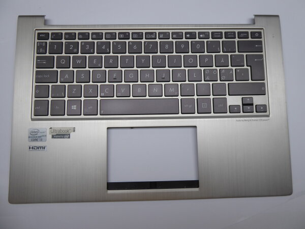 Asus UltraBook UX32A Gehäuse Oberteil + nordic Keyboard 0K200-00030300 #4987