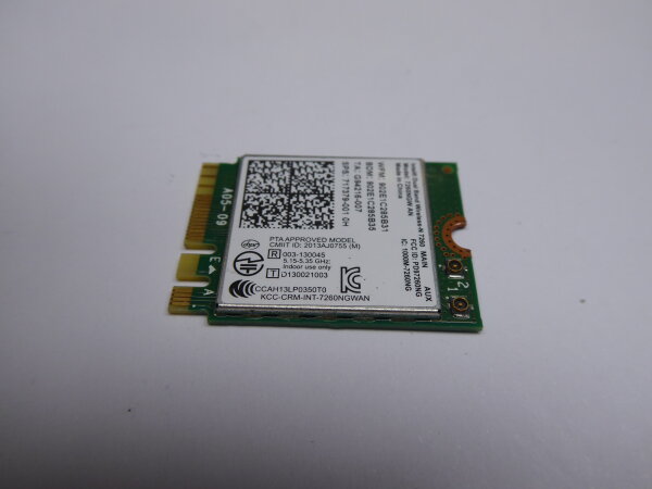 HP ZBook 17 G2 WLAN Karte Wifi Card 717379-001 #5000