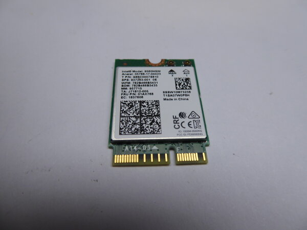 Lenovo ThinBook 13S-IML WLAN Karte Wifi Card 01AX768  #5011