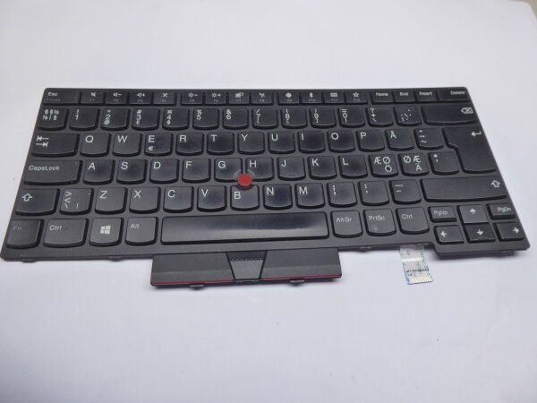 Lenovo Thinkpad T470 Tastatur Keyboard Backlight QWERTY Nordic 01AX426 #4141