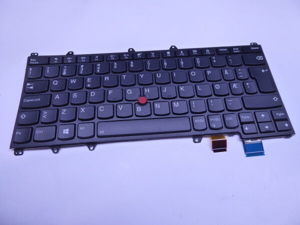 Lenovo ThinkPad Yoga 370 ORIGINAL Keyboard norwegian Layout 01AV695  #4984