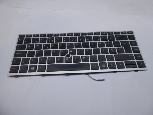 HP Elitebook 745 G5 Original Tastatur Keyboard Norwegian Layout L14378-091 #4536