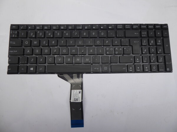 Asus K501L ORIGINAL Keyboard nordic Layout 0KNB0-662HND00 #4861