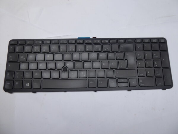 HP ZBook 17 G1 ORIGINAL QWERTZ Tastatur deutsch 733688-041 #5017