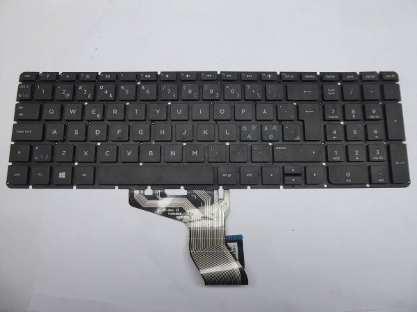 HP Pavilion 15 AB Serie ORIGINAL Keyboard nordic Layout V150646DK1