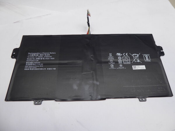 Acer Spin 7 SP714-51 Swift 7 SF713-51 ORIGINAL Akku Batterie SQU-1605