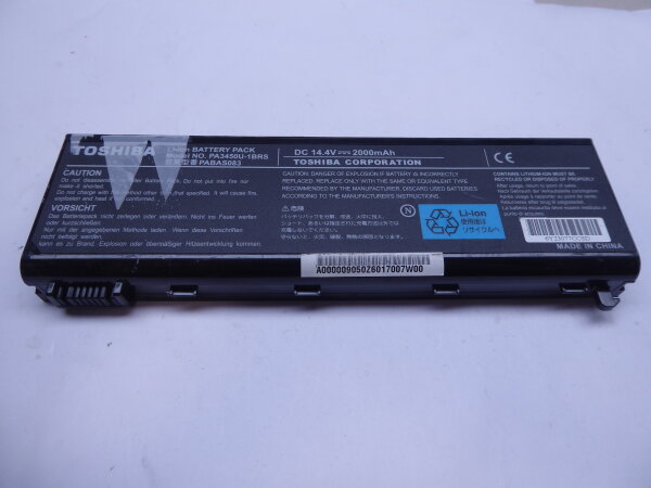 Toshiba Satellite L10 L15 L20 ORIGINAL AKKU Batterie PA3450U-1BRS