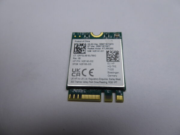 HP 15 FC Serie WLAN Karte Wifi Card N26140-002 #5020