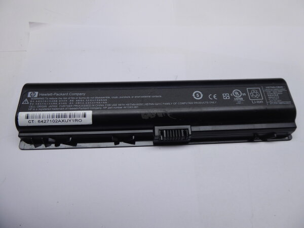 HP Pavilion DV6000 Serie ORIGINAL AKKU Batterie 441243-361 #A10