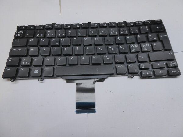 Dell Latitude 5250 7250 XPS 12 9250 Original Keyboard nordic Layout 0FPR51