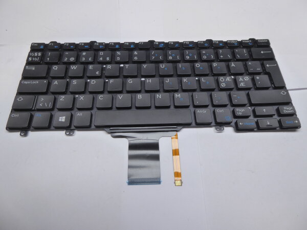 Dell Latitude E5270 Original Tastatur Keyboard nordic Layout 0FRRY3