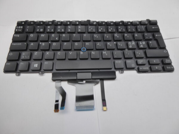 Dell Latitude E5450 E5470 E7470 E7450 Original Keyboard nordic Layout 01WF0T