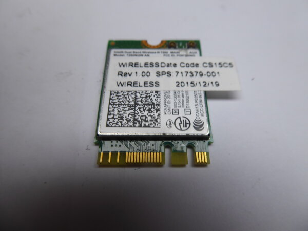 HP EliteBook Folio 9480M WLAN Karte Wifi Card 717379-001 #5040