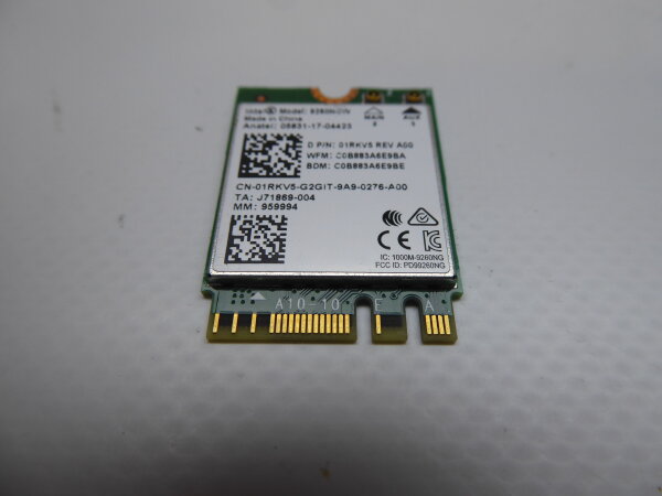 Dell Precision 5540 WLAN Karte Wifi Card 01RKV5 #5042
