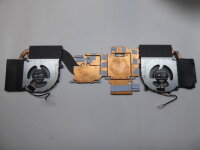 Clevo PC70DD2 GPU CPU Kühler Lüfter Cooling Fan 6-31-PC70N-102 #5058