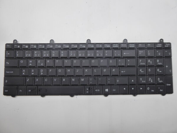 Clevo P170EM Original Tastatur Keyboard Norway Layout V132150AK3 #4600