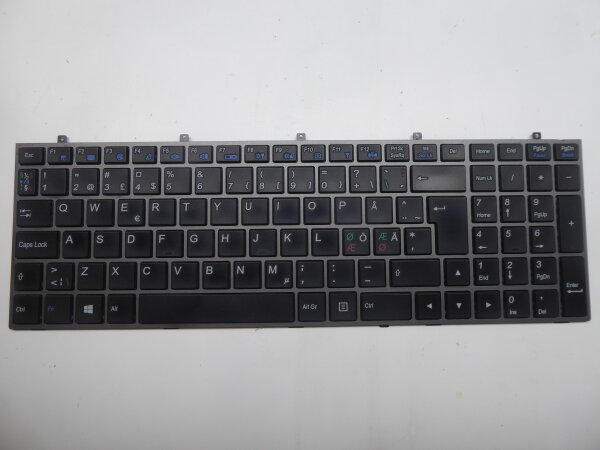 Clevo W370ST Original Tastatur Keyboard nordic Layout 6-80-W3700-442-1 #4665