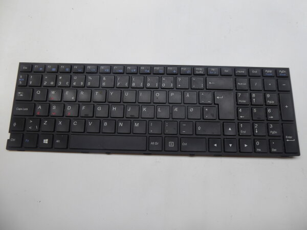 Clevo N150RD ORIGINAL Keyboard dansk Layout 6-80-P6500-031-1 #5067
