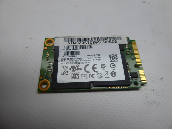 Clevo W370ST 120GB SSD mSATA Festplatte CT120M500SSD3 #4665