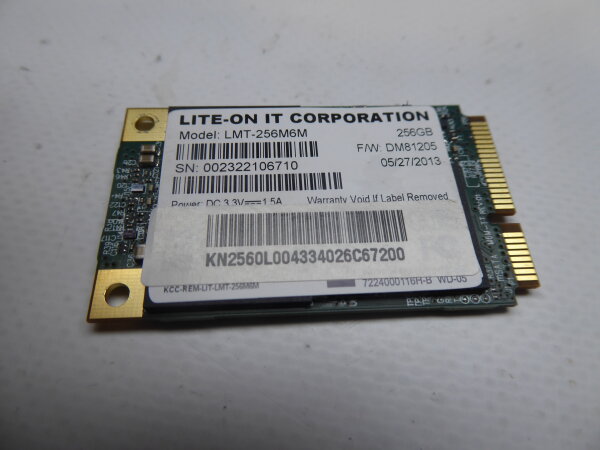 Acer Aspire V3-772G SSD mSATA Toshiba 256GB LMT-252M6M #3326