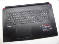 MSI GP72 2QE Gehäuse Oberteil Schale + nordic Keyboard #4474